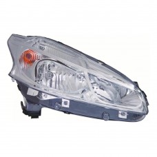 Peugeot 208 2012-2015 Halogen Head Lamp Unit Driver Side